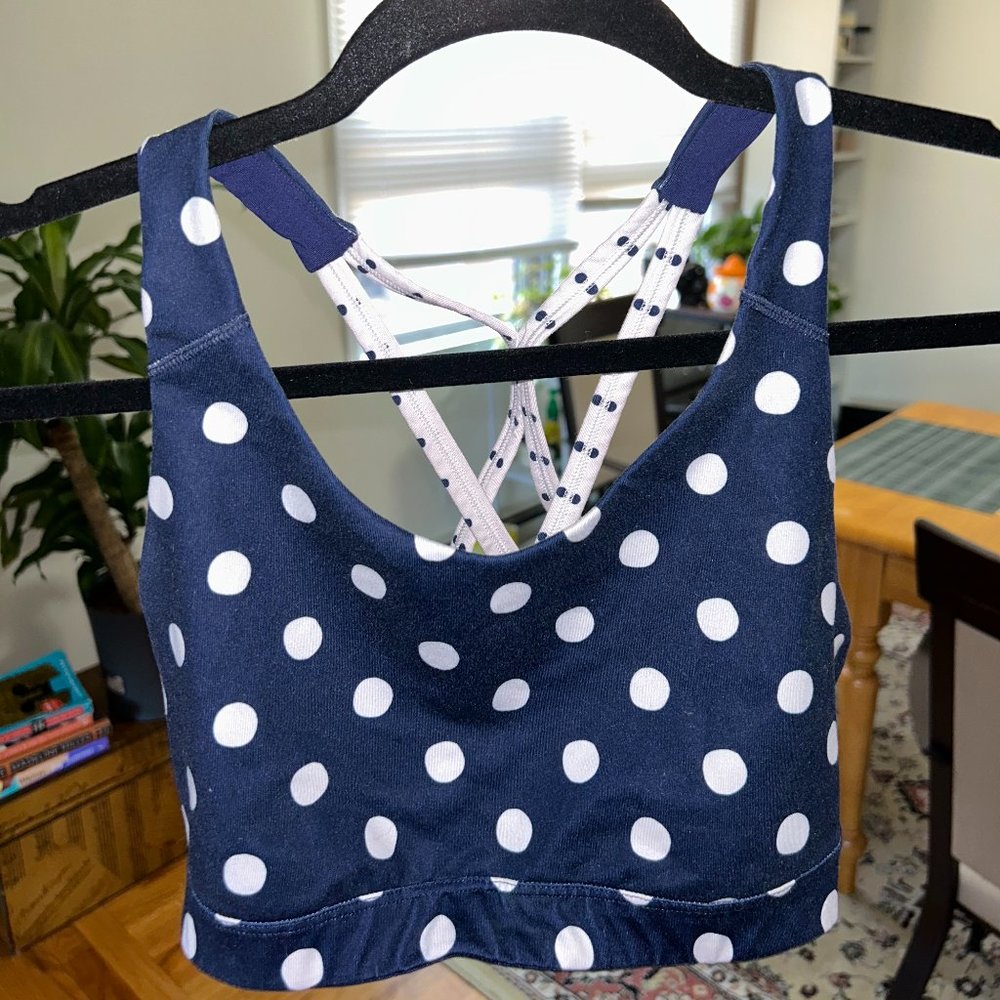 Old Navy Polka Dot Sports Bra